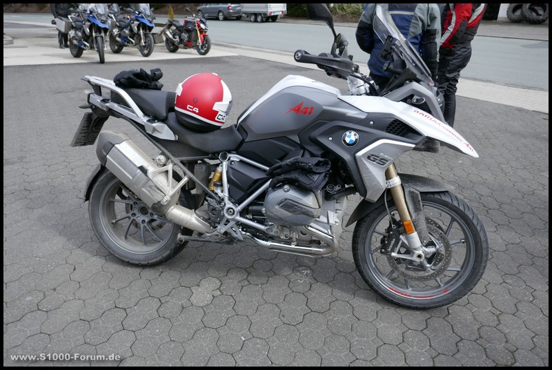 Bridgestone A41 auf R 1200 GS