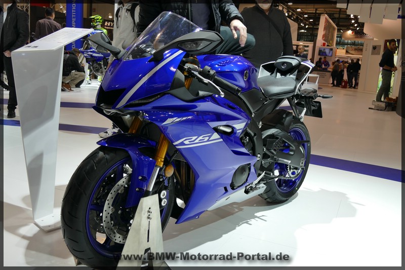 Eicma 2016 - Yamaha R6 - 2017