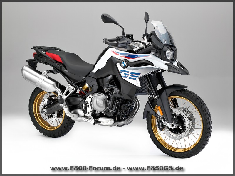 BMW f 850 GS - Seitenansicht