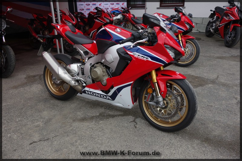 Honda Fireblade SP - mit Blipper