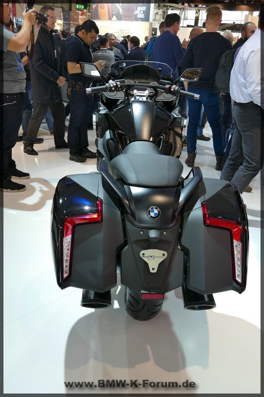 Eicma 2016 - BMW K 1600 B - Heckansicht