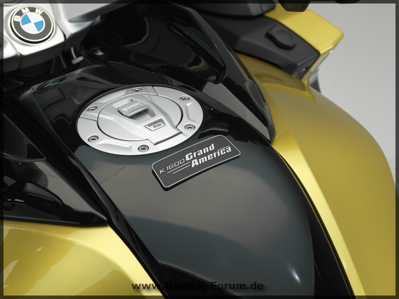 Plakette BMW K 1600 Grand America