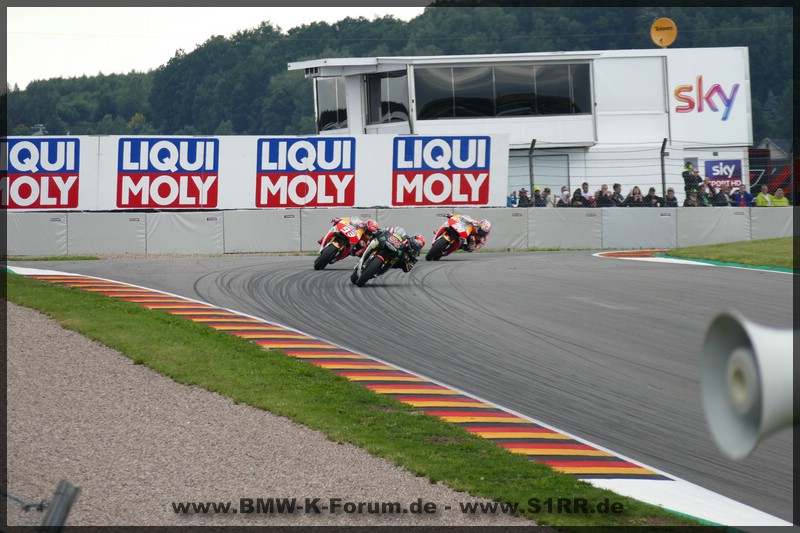 Folger in Front beim MotoGP 2017 am Sachsenring