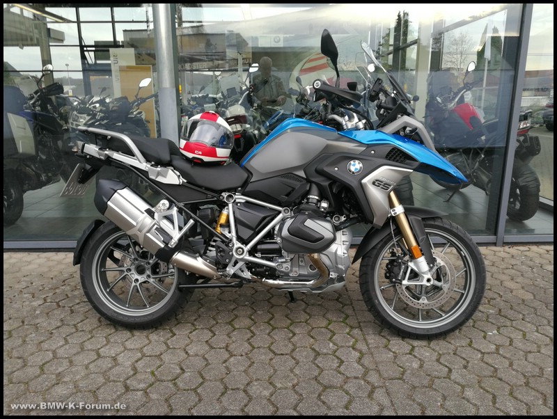 R 1250 GS - rechte Seite - Probefahrt