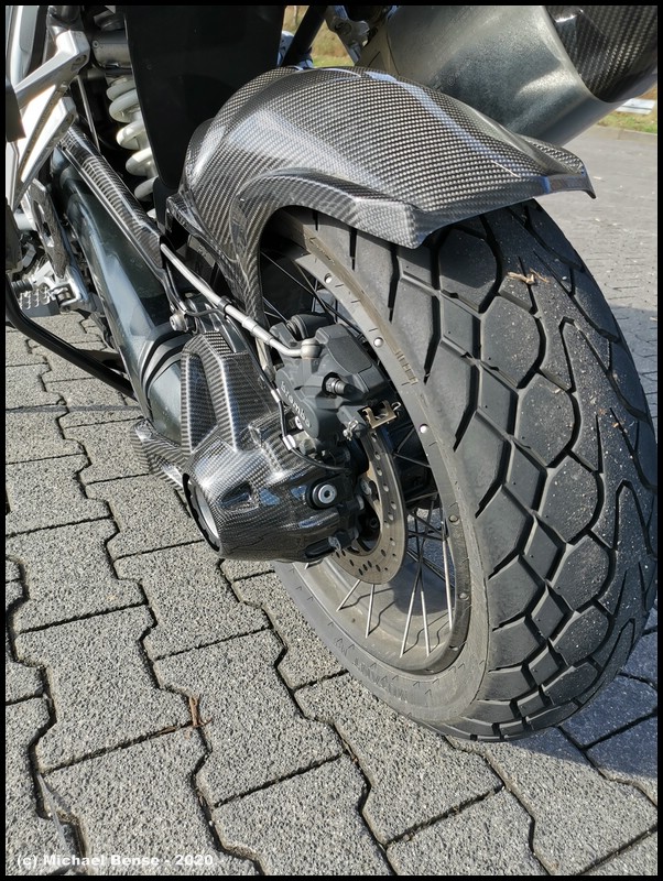 Dunlop Mutant nach Fahrt im Trockenen