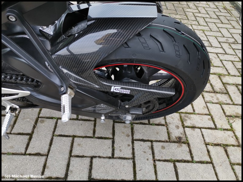 Michelin Power 5 auf S 1000 R hinten