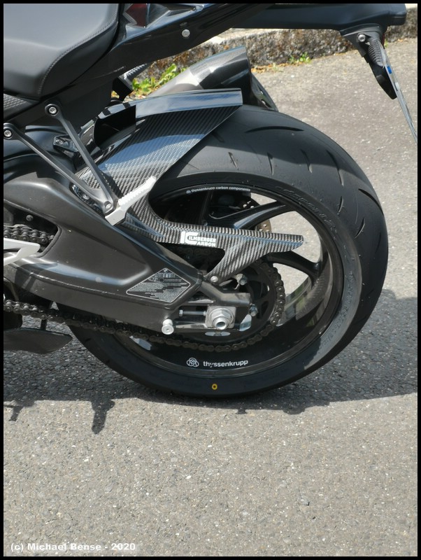 Dunlop Roadsport 2 - hinten - wieder "zu" gefahren