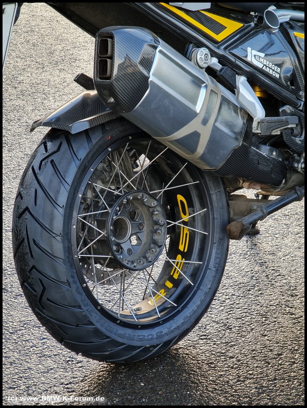 Pirelli Scorpion Trail 2 auf R 1250 GSA - Hinten