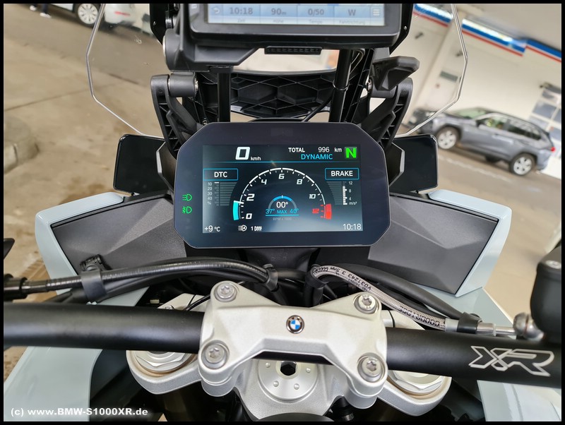 S 1000 XR  (K 69) - Cockpit - Ansicht Sport