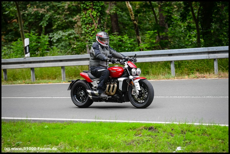 OSM62 auf Triumph Rocket 3 R